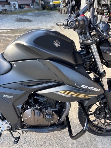 スズキ　ジクサ−250   Realizeマフラー　自賠責R10.4 佐賀　福岡