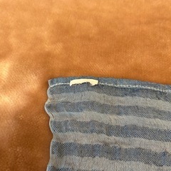 TONOBLストール ショール スカーフ マフラー ライトブルー水色系青色系ストライプ長さ約105センチ横幅約45センチ レディース（lady's LADYS）女性用、婦人 ウィメンズ（women’s） メンズ（men’s）男性用、紳士 ユニセックス男女兼用の画像