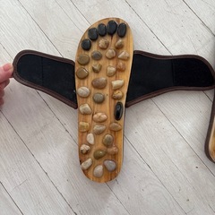 全長25センチ 石の健康サンダルの画像