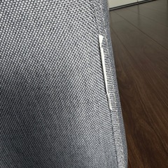 2人掛けグレーソファ　0円！の画像
