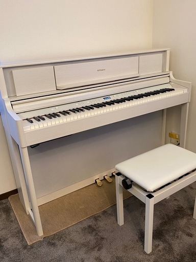 Roland LX705GP ホワイトデジタルピアノ