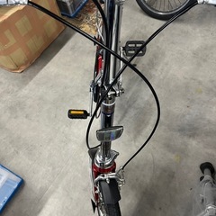 【超希少・美品】オールドDAHON （ダホン） 赤 16インチ 折りたたみ自転車  の画像