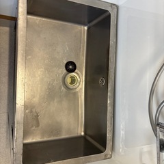 ステンレス1槽シンクの画像