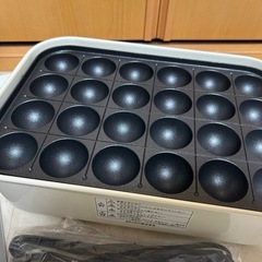BRUNO コンパクトホットプレート たこ焼き器付きの画像