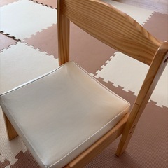 ファミリア キッズテーブル 幅110&Kidzoo椅子セットの画像