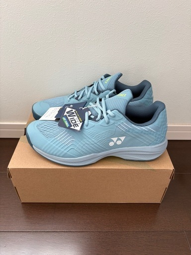 新品未使用/27cm　YONEX ユニセックス  パワークッションソニケージW ACテニスシューズ