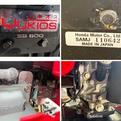使用回数3回★程度極上美品★HONDA ホンダ SB800 現行型　ユキオス　除雪機　スノーグレーダー　の画像