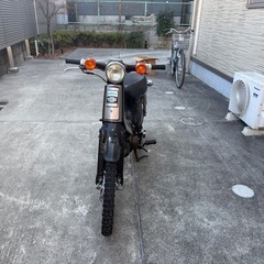 スーパーカブ　　　110C C エンジン載せ替え車両の画像