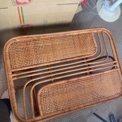 ガラストップ 
ローテーブルの画像