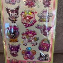サンリオ⭐︎立体シールの画像
