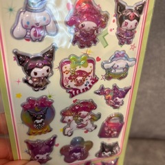 サンリオ⭐︎立体シールの画像