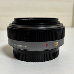 パナソニック パンケーキレンズ LUMIX G 20mm F1.7 ASPH. H-H020 の画像