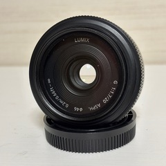 パナソニック パンケーキレンズ LUMIX G 20mm F1.7 ASPH. H-H020 の画像