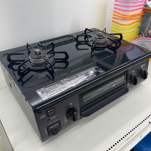 リユースのサカイ東金店 Paloma ガステーブル 25年製 都市ガス用 TJ17402