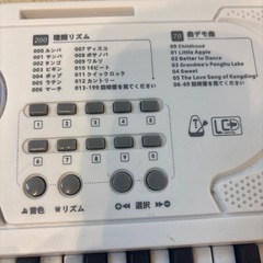 電子キーボードの画像