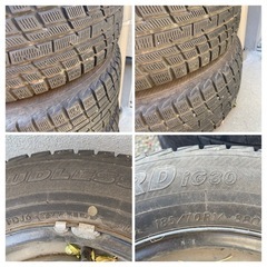 4本185/70R14冬、鉄ホの画像