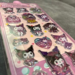 クロミちゃん⭐︎立体シールの画像