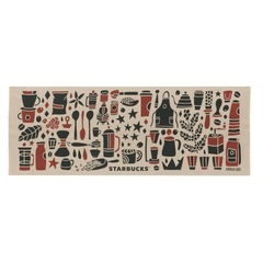 スターバックス 福袋 2026 リワード限定 コーヒー染め手ぬぐい 豪華セットの画像