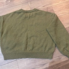 RETRO GIRL オリーブグリーン セーターの画像