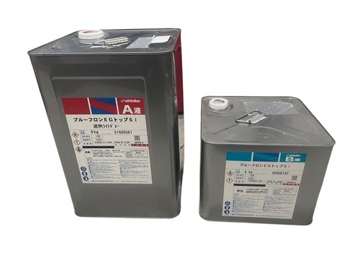 【決まりました】◇【新品未使用】日本特殊塗料 プルーフロンEGトップSi A液9kg B液6kg 合計15kg 遮熱ライトグレー