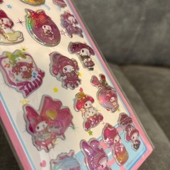 マイメロディ⭐︎立体シールの画像