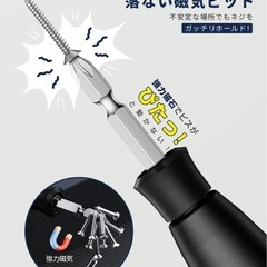 電動ドライバー 小型 【2025新登場・超軽量・収納ケース付き】 軽量 充電式の画像