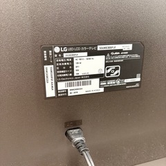 ★かなり訳あり★液晶不良あり　LG 4K液晶TV 55型 55UK6300PJF 2019年製の画像