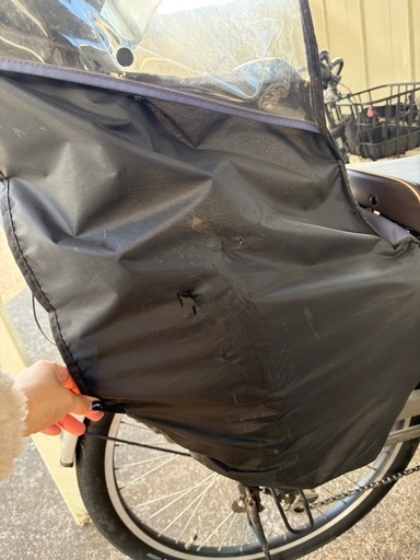 自転車子供乗せ部分のみ1/30.1/31に取りに来られる方 (ゆう) 瀬谷の