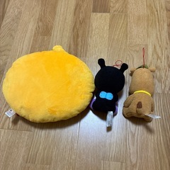 ドキンちゃんバイキンマンチーズぬいぐるみの画像