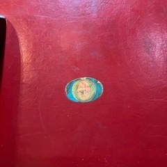 赤いダイニングチェア【F01062】の画像