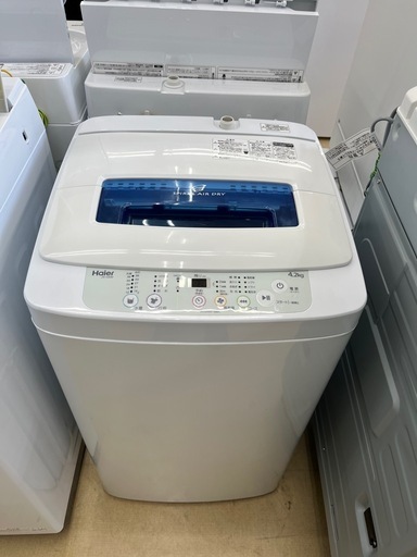 【ドリーム池田店♪ジモティ割対象】 ハイアール 4.2kg洗濯機 JW-K42M 2018年製 42566