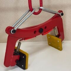 石材クランプ350kg 開口部100mm-300mm 耐荷重350kg　＜未使用品＞の画像
