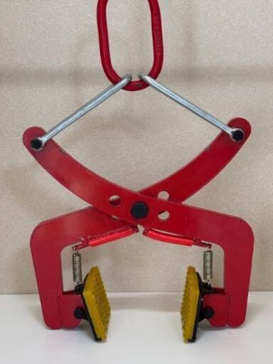 石材クランプ350kg 開口部100mm-300mm 耐荷重350kg　＜未使用品＞