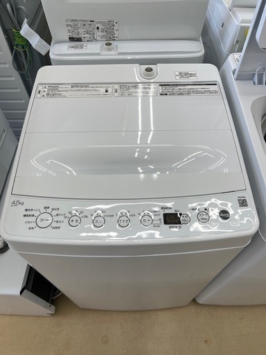 【ドリーム池田店♪ジモティ割対象】 ハイアール4.5kg洗濯機 BW-45A 2025年製 60973