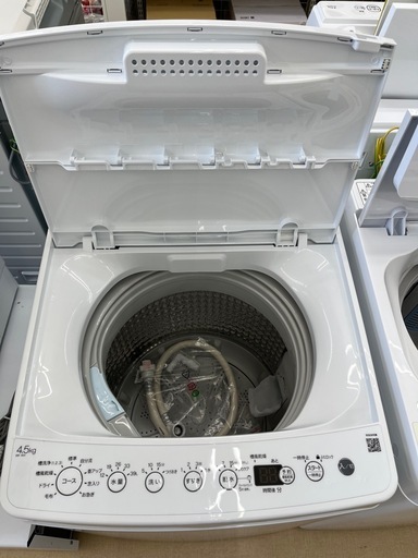 【ドリーム池田店♪ジモティ割対象】 ハイアール4.5kg洗濯機 BW-45A 2025年製 60973
