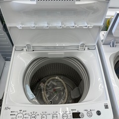 【ドリーム池田店♪ジモティ割対象】 ハイアール4.5kg洗濯機 BW-45A 2025年製 60973の画像
