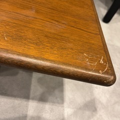 カリモク karimoku 木製ブラウン角型ローテーブルの画像