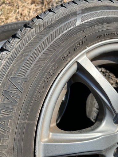 タイヤおまけ　185/65R14  14×5.5J +40 100-4H