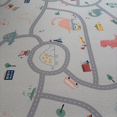 【新品・半額】子供赤ちゃん用プレイマット(キッズ・ベビー)の画像