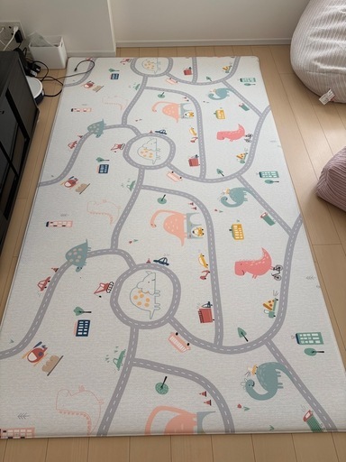 【新品・半額】子供赤ちゃん用プレイマット(キッズ・ベビー)