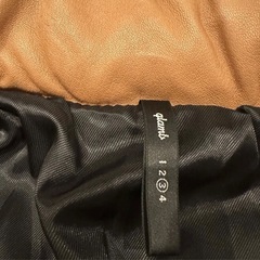 お値下げ　美品　ラムレザーブルゾン　フード取外し可　Ｌサイズの画像