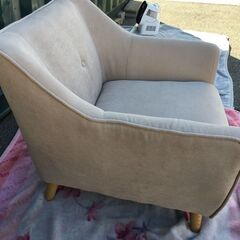 JM20702S)1人掛けソファー 幅：約75cm 高さ：約72cm  奥行：約70cm 中古品【取りに来られる方限定】の画像