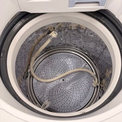 SHARP 乾燥機能付　9kg洗濯機 ES-TX9A-N 2018年製の画像