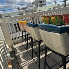 【商談中】バーチェア（ハイチェア）の画像