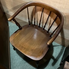【2脚あります】キツツキ　ウィンザーチェア【F01065】の画像