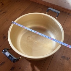 【決まりました】大きい鍋の画像