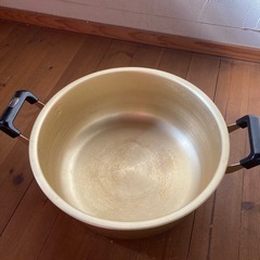 【決まりました】大きい鍋の画像