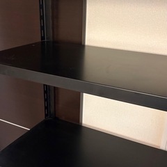 スチールラック　黒の画像