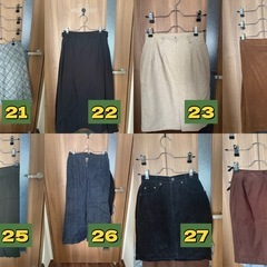 選べるセット「夏服、スカート」の画像