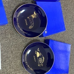 香蘭社のイヤープレートの画像